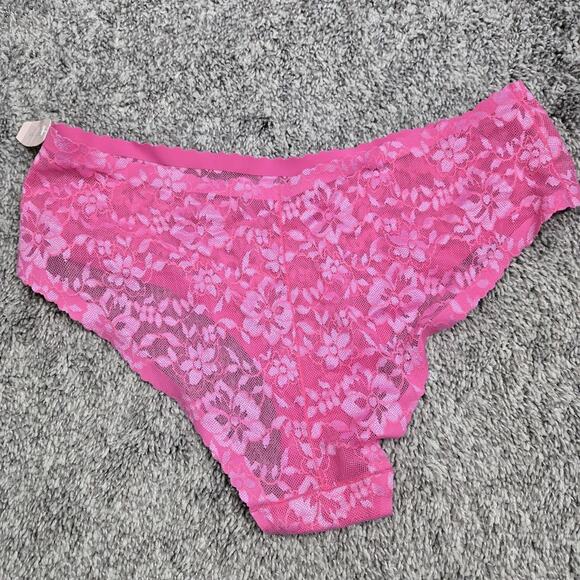 VINTAGE ANGELS SECRET EMBRACE VICTORIAS SECRET LOW RISE HIPHUGGER PANTIES sz L - Picture 6 of 6